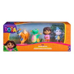 DORA PACK DE 4 MINI FIGURAS